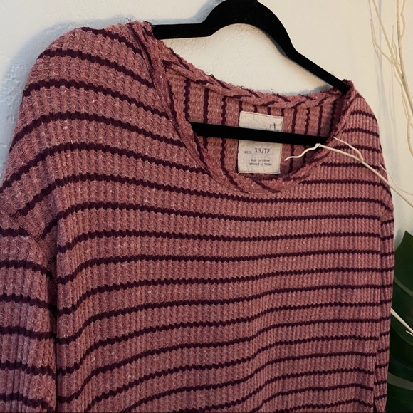 WE THE FREE Ruffles Waffle Knit Long Sleeve - Picture 5 of 12